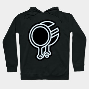 Neon Illusion Symbol Hoodie